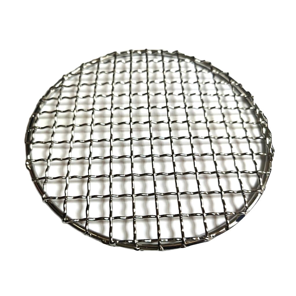 Camping Grill Grate Mesh Pad Multi-sizes Round Grilling Mesh Fire Cooking Rack