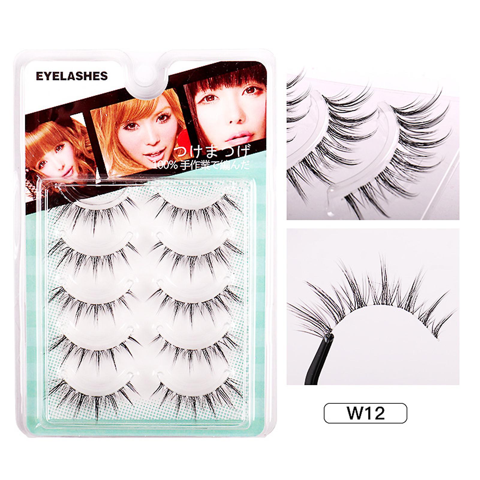 Simulation False Eyelashes Multilayered Bushy Curling Up Lashes