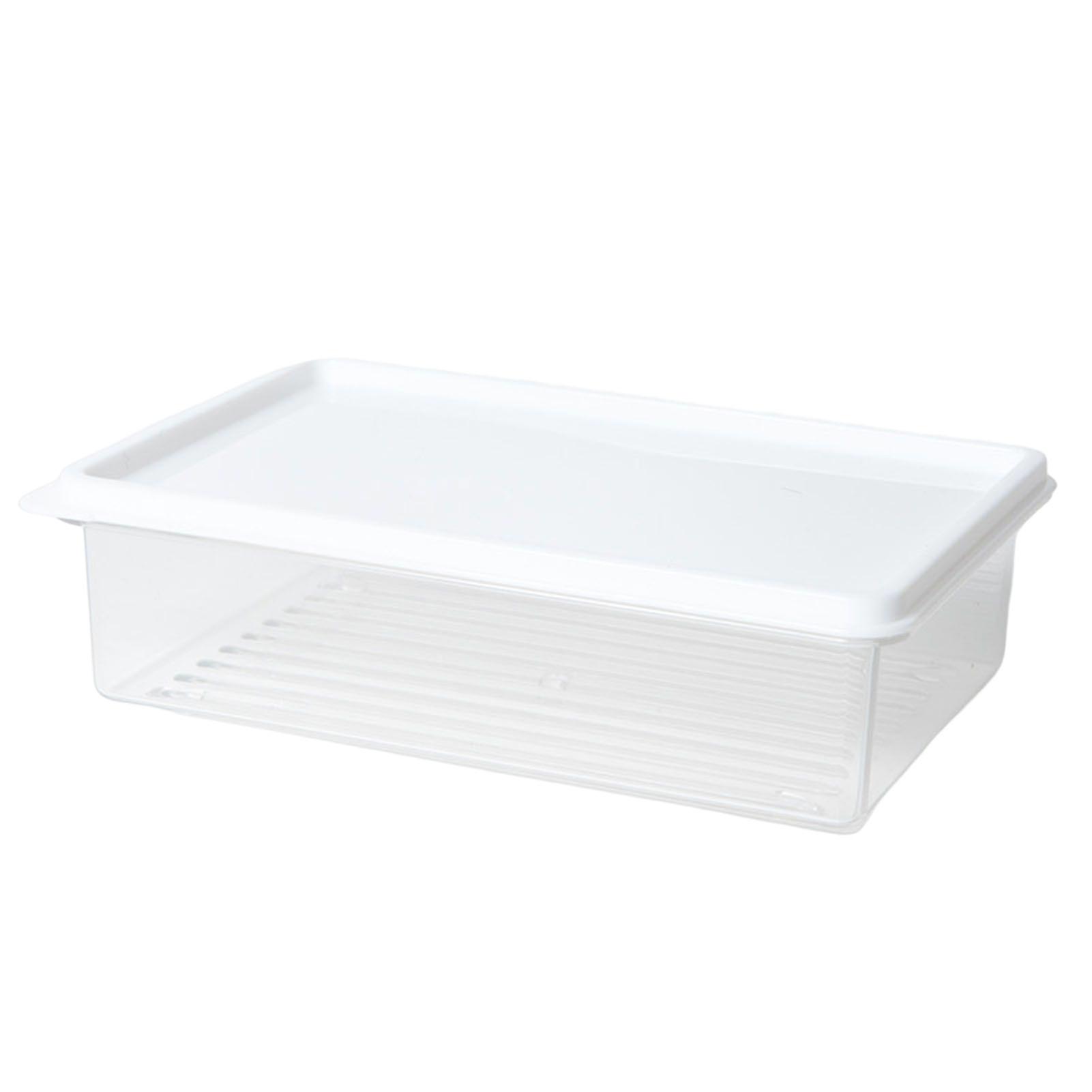 Pe Food Storage Container With Lids Rectangular Durable Bpa-free Storage Box For Kitchen Storage Accessories
