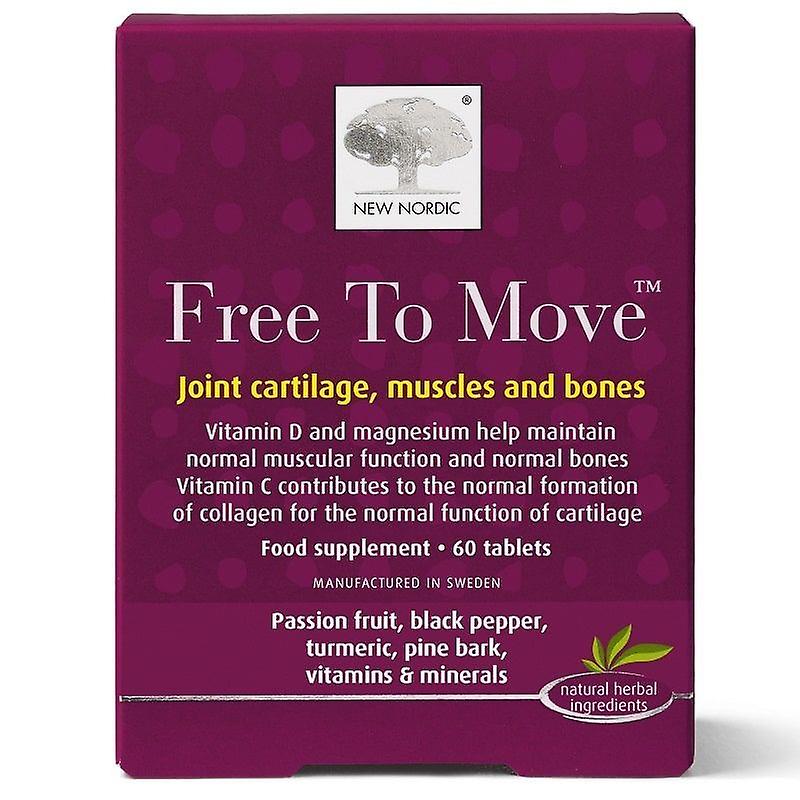 New Nordic Free to Move Tablets 60 (NLF158)
