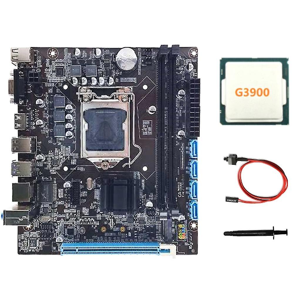 H Computer Mboard S A1151 6/7 Nerat Cpu Dual-chl Ddr4ram+g3900 Cpu+s