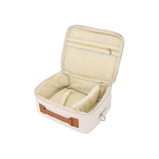 Camera Bag, Handle Camera Bag for Direct Camera (Beige)