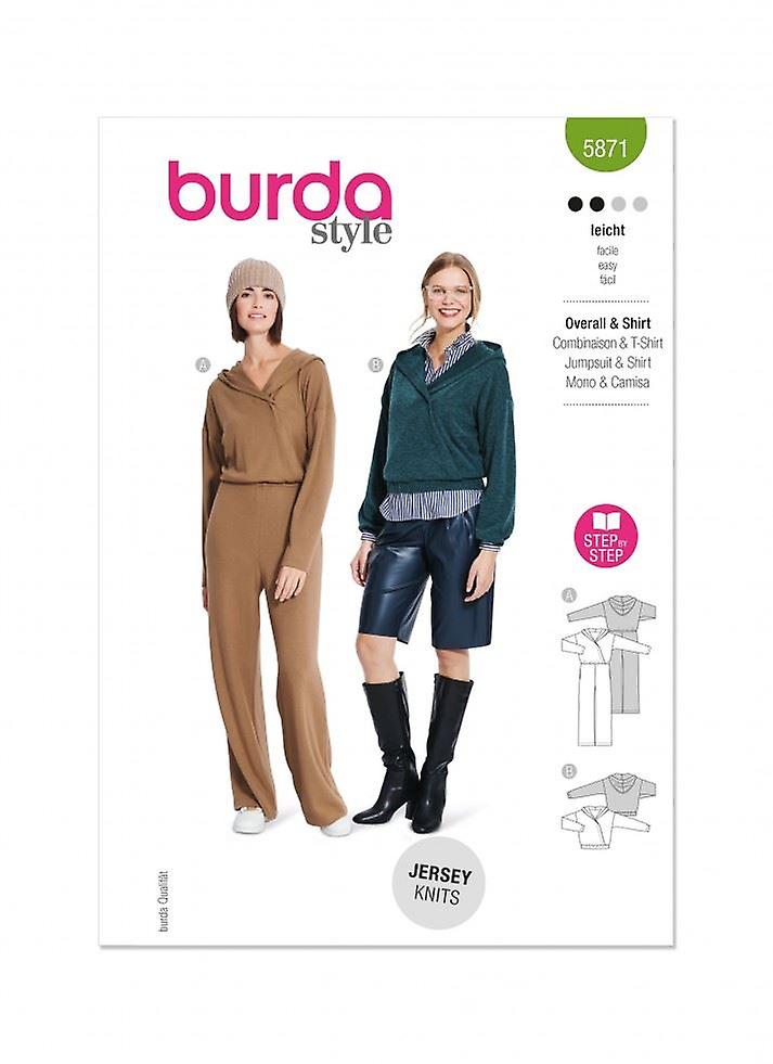 Burda Paper Sewing Pattern 5871
