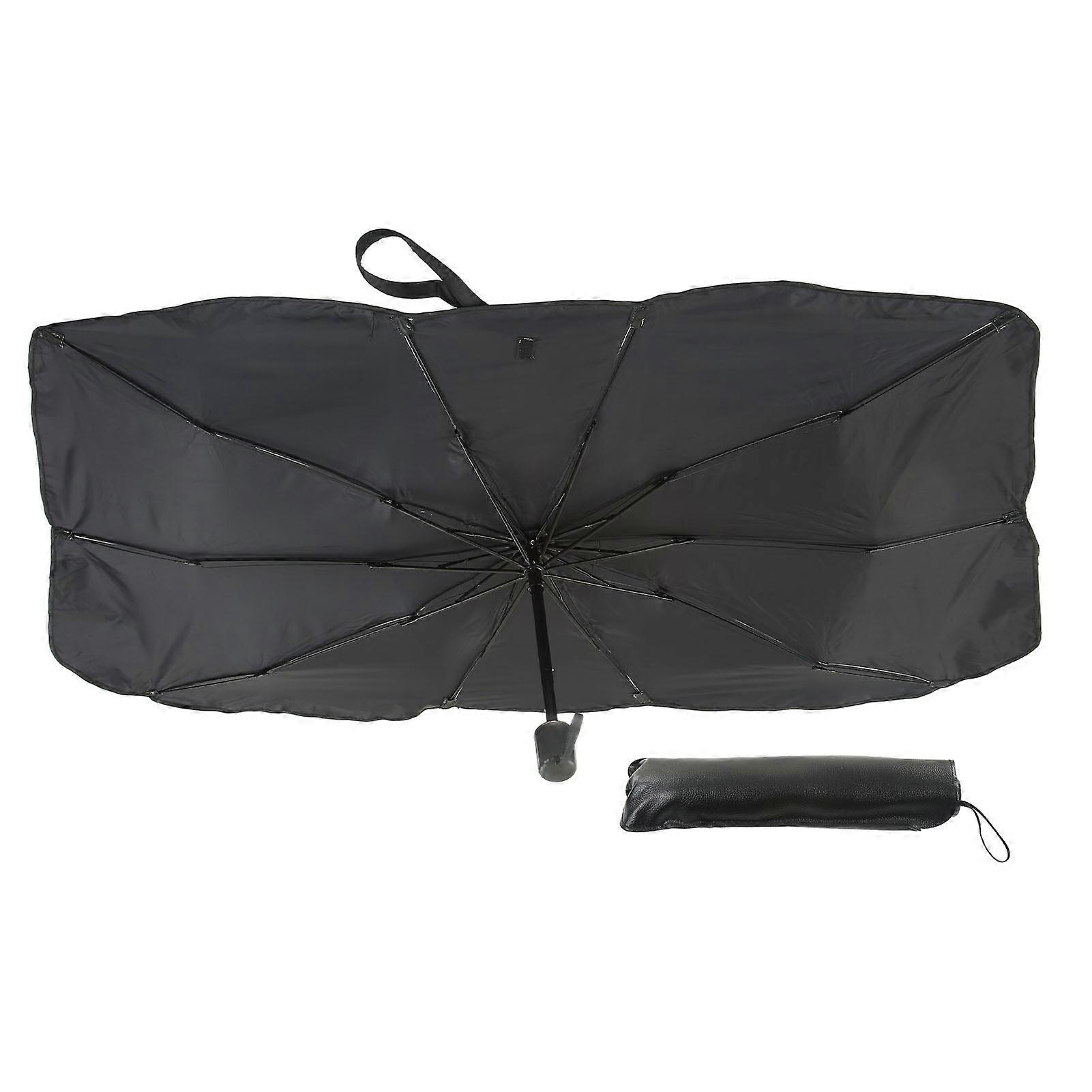 Heat insulation car sunshade for front window - Foldable 2