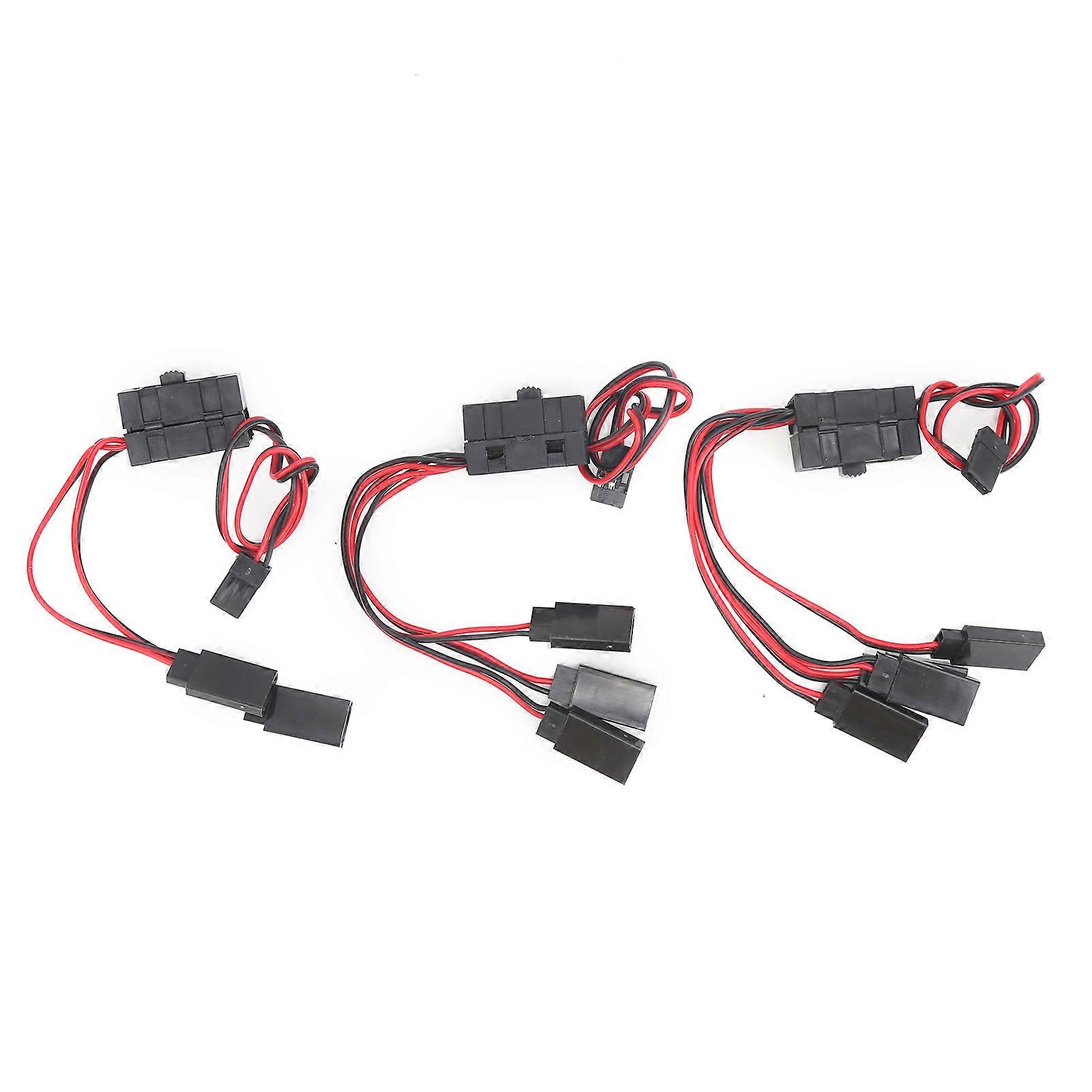 3/4/5 Way RC Power On/Off Switch Connectors for Remote Control Car/Helicopter/Boat