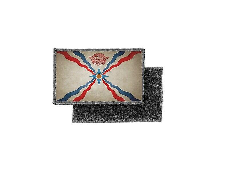 Patch ecusson prints vintage badge assyrian assyrie flag