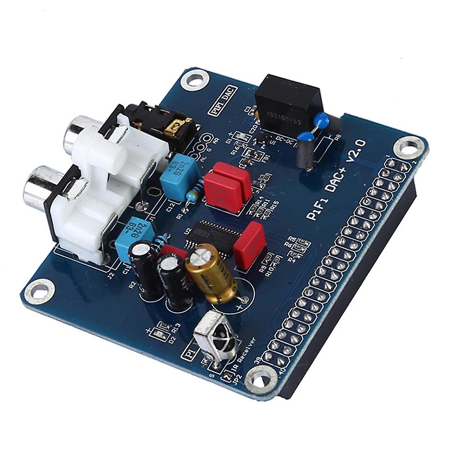 For Raspberry Pi Hifi Dac Hat Hifi Dac Audio Card Expansion Board For Raspberry