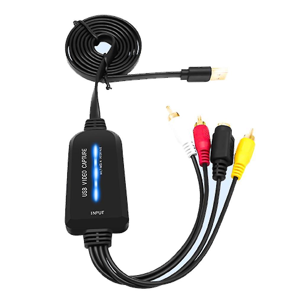 Usb 2.0 Video Capture Card Converter Pc Adapter Audio Video Capture Device