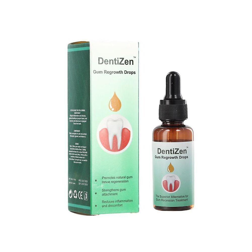 Gum Regrowth Drops 30ml Promotes Gum Tissue Health Reduces Inflammation Strengthens Gums Oral Care Solution