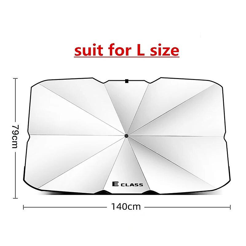 Car Windshield Sun Shade for Mercedes Benz W124 W203 W204 B Class C Class E Class S CLA CLS SL SLC SLK~24559