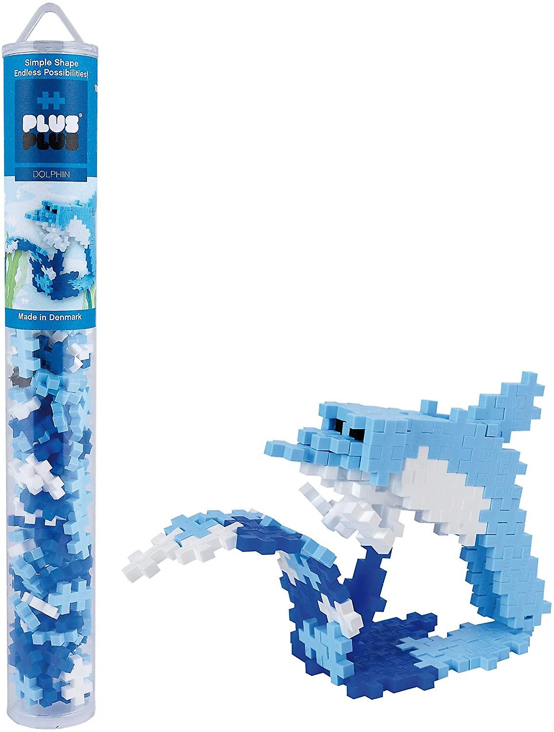 Plus Plus Dolphin Tube Mix (100 Stück)