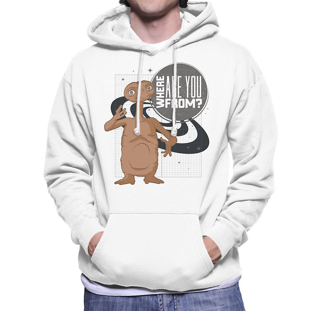 E.T. Where Are You From Men's Hooded Sweatshirt