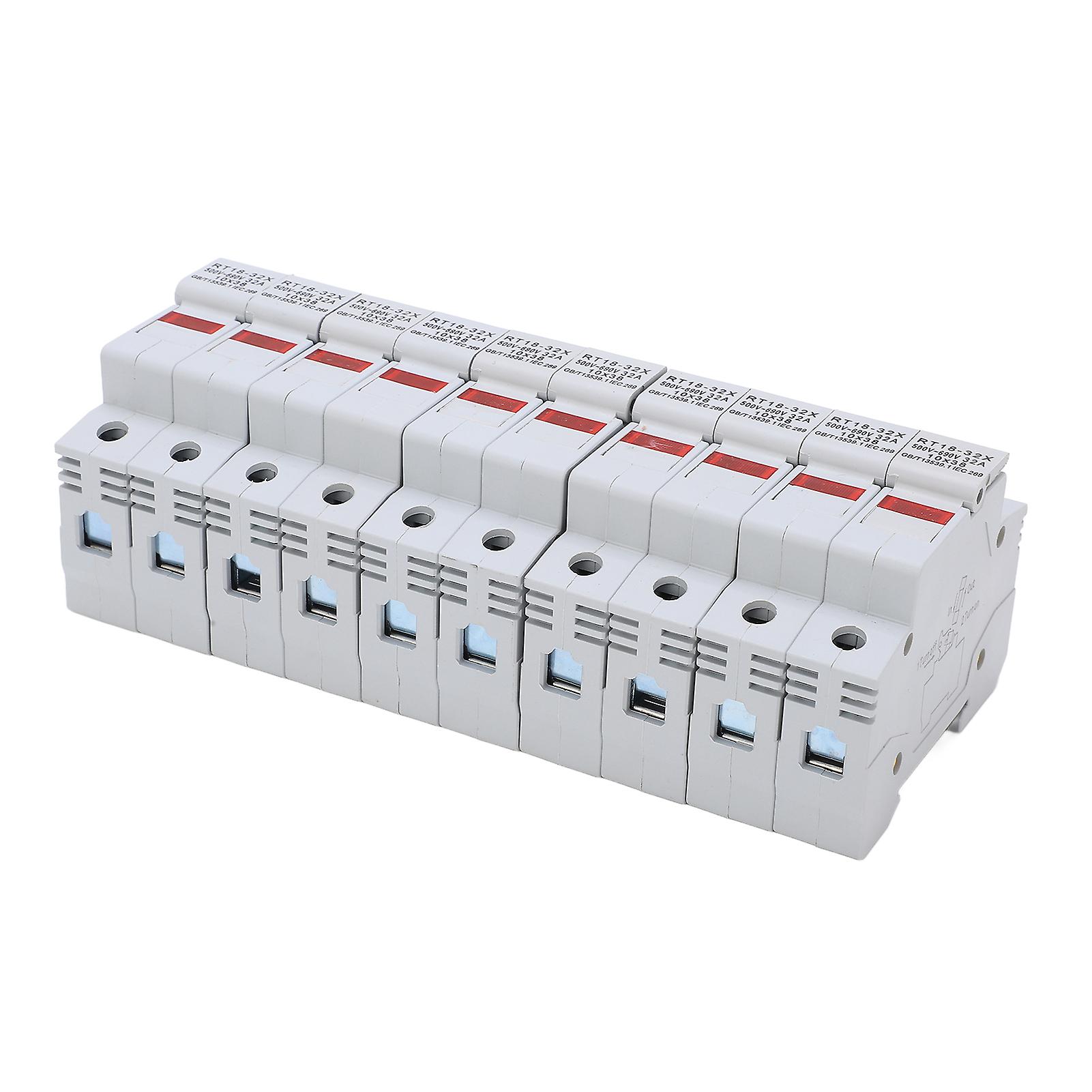 Rankomu Rail Mount Fuse Holder High Precision VU Meter TR？45 Amplifier DB Meter, Backlight Sound Level Meter, Testing Tool for o Equipment,