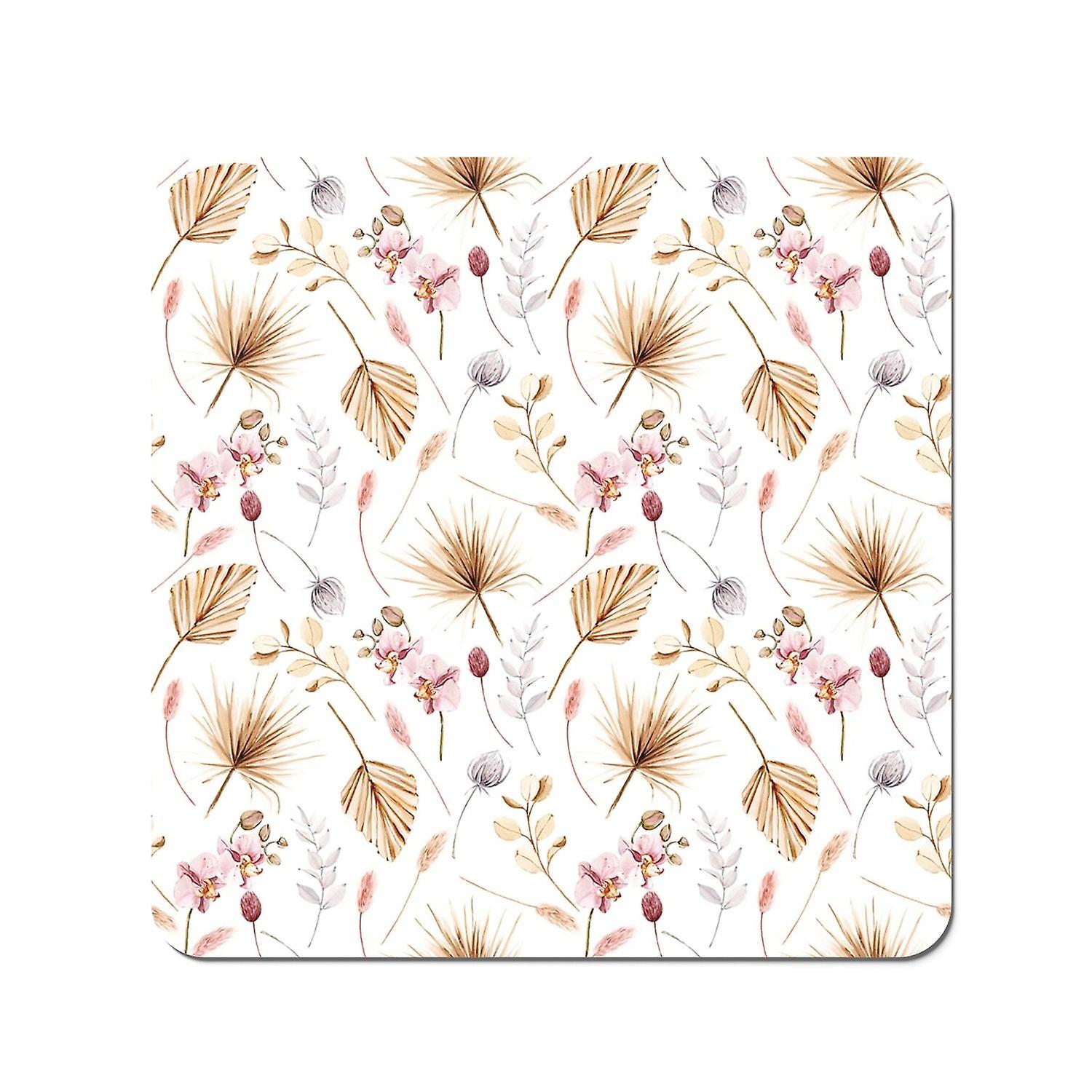 Watercolour Orchids Coasters