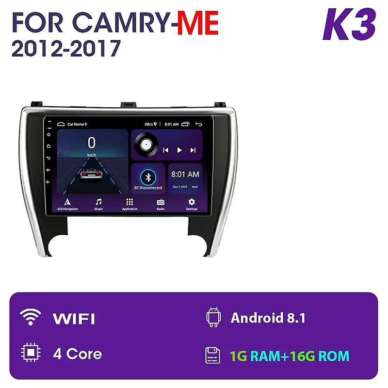 2din Android 11 Car Radio Multimedia Video Player For Toyota Camry 7 Xv 50 55 2015-2017 Middle East Version Navigation Gps