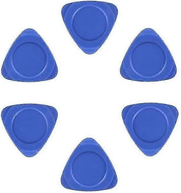10 Pieces Universal Triangle Plastic Pry Opening Tool For Iphone Mobile Phone Laptop Table Lcd Screen Case Disassembly Blue Guitar Picks