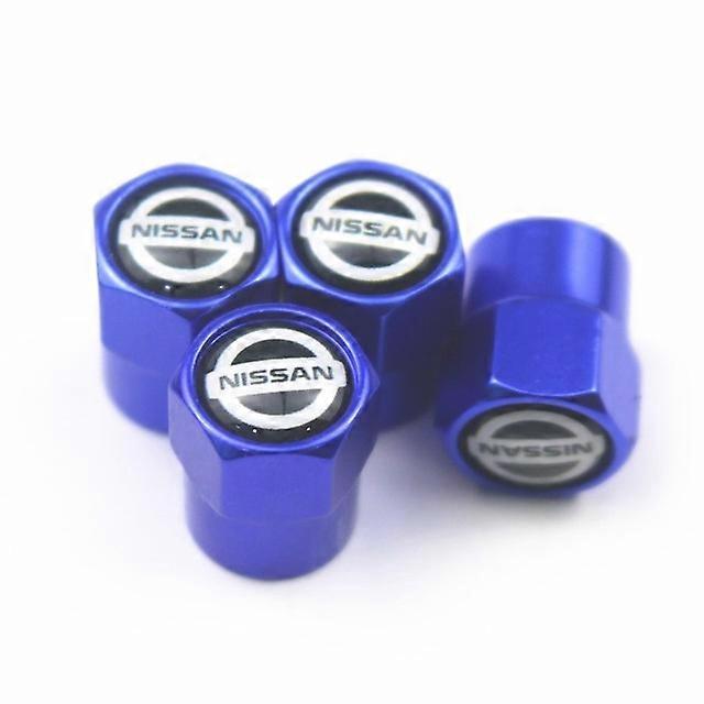 新品 4個入り 自動車ホイール タイヤバルブステムキャップカバー 日産 新型 Qashqai Murano X Trail X-trail Teana 用 カーアクセサリー shry