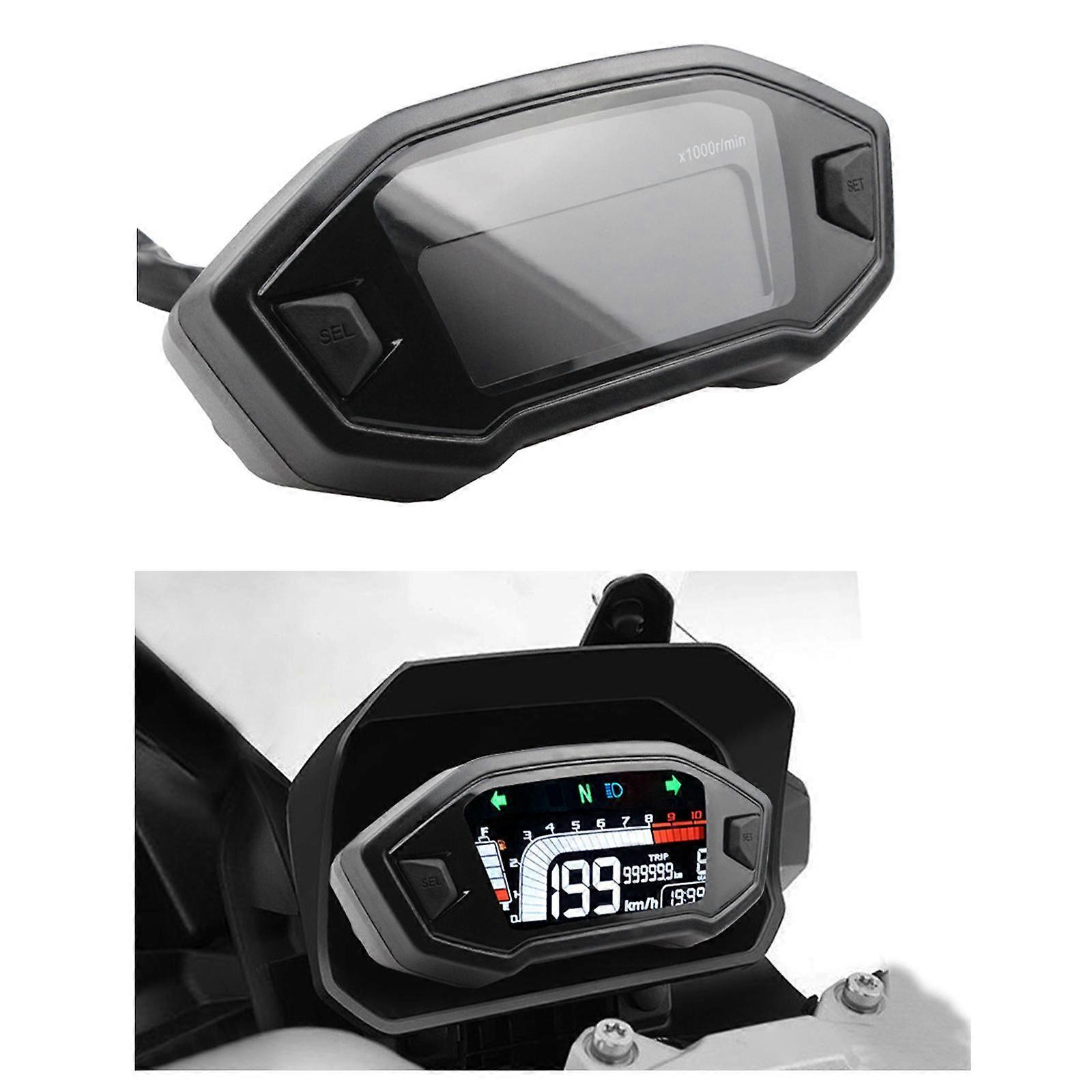 Motorcycle Lcd Screen Digital Universal Accessories Adjustable