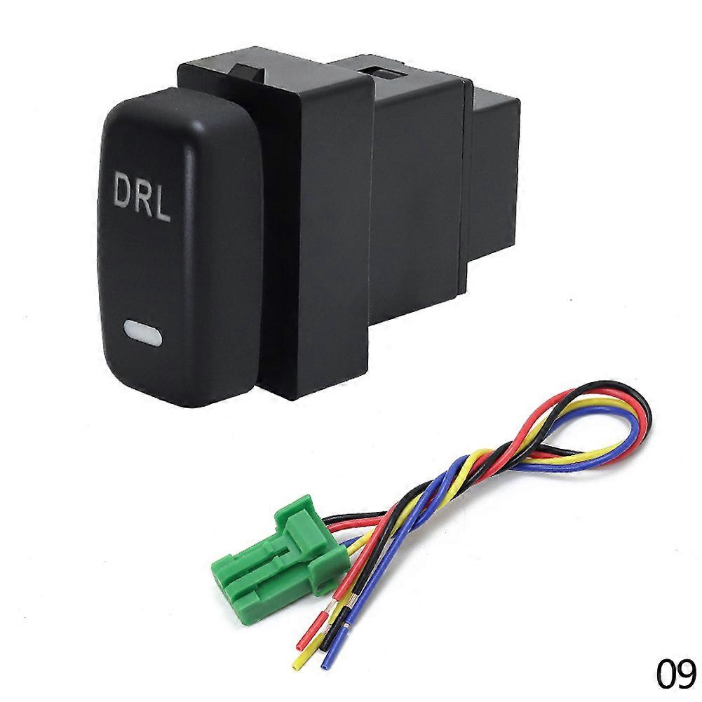 Battery Power Supply Electronic Dog Trunk Tailgate Automatic Led Drl Switch Button For Mitsubishi Zinger Lancer Fortis Galant