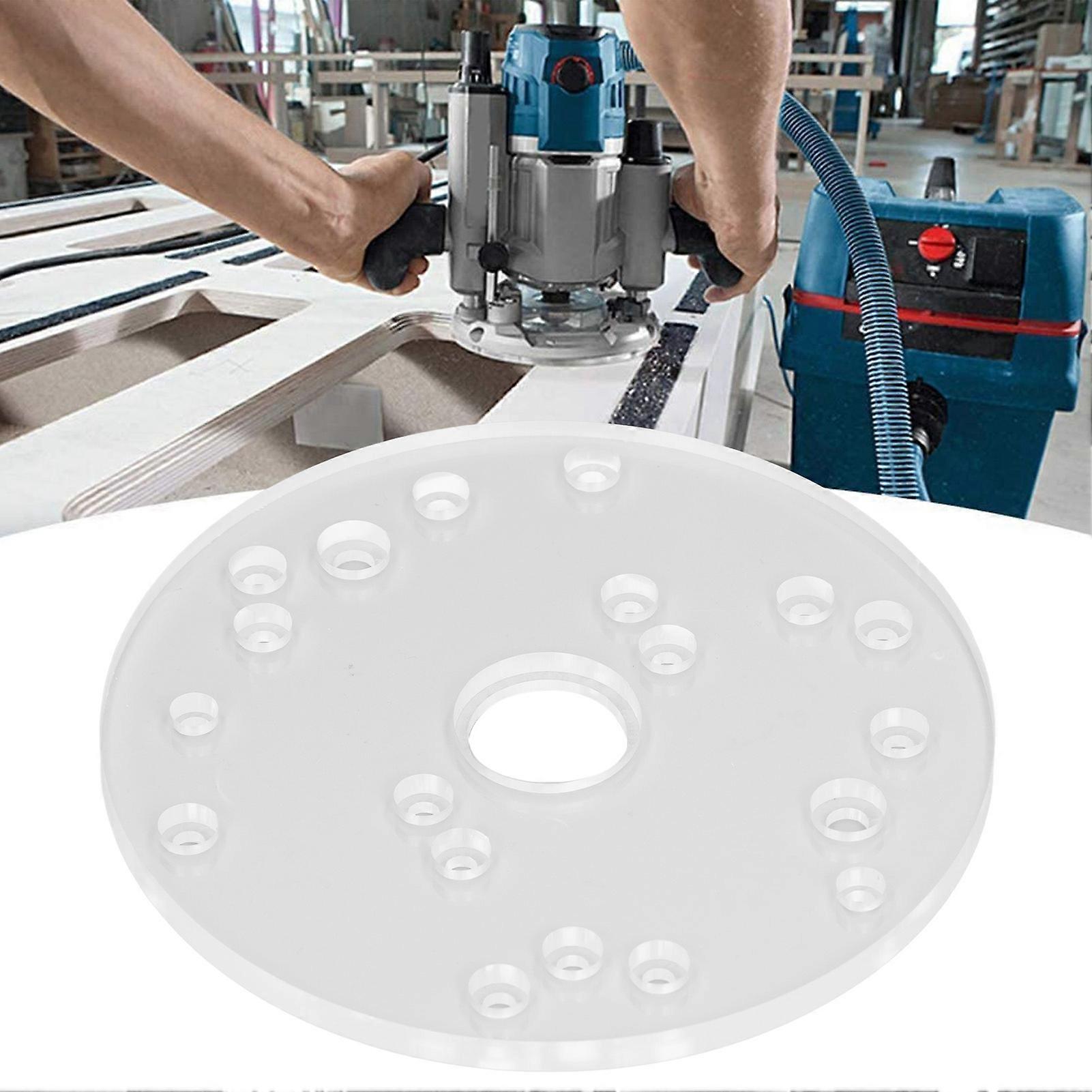 Universal Router Plate Kit Acrylic Baseplate For Bosch 6 1/2in With ...