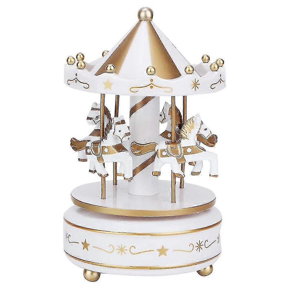 新しいオルゴールメリーゴーラウンドオルゴールルームデコレーション回転式巻き上げオルゴール最高のギフトギフト速い