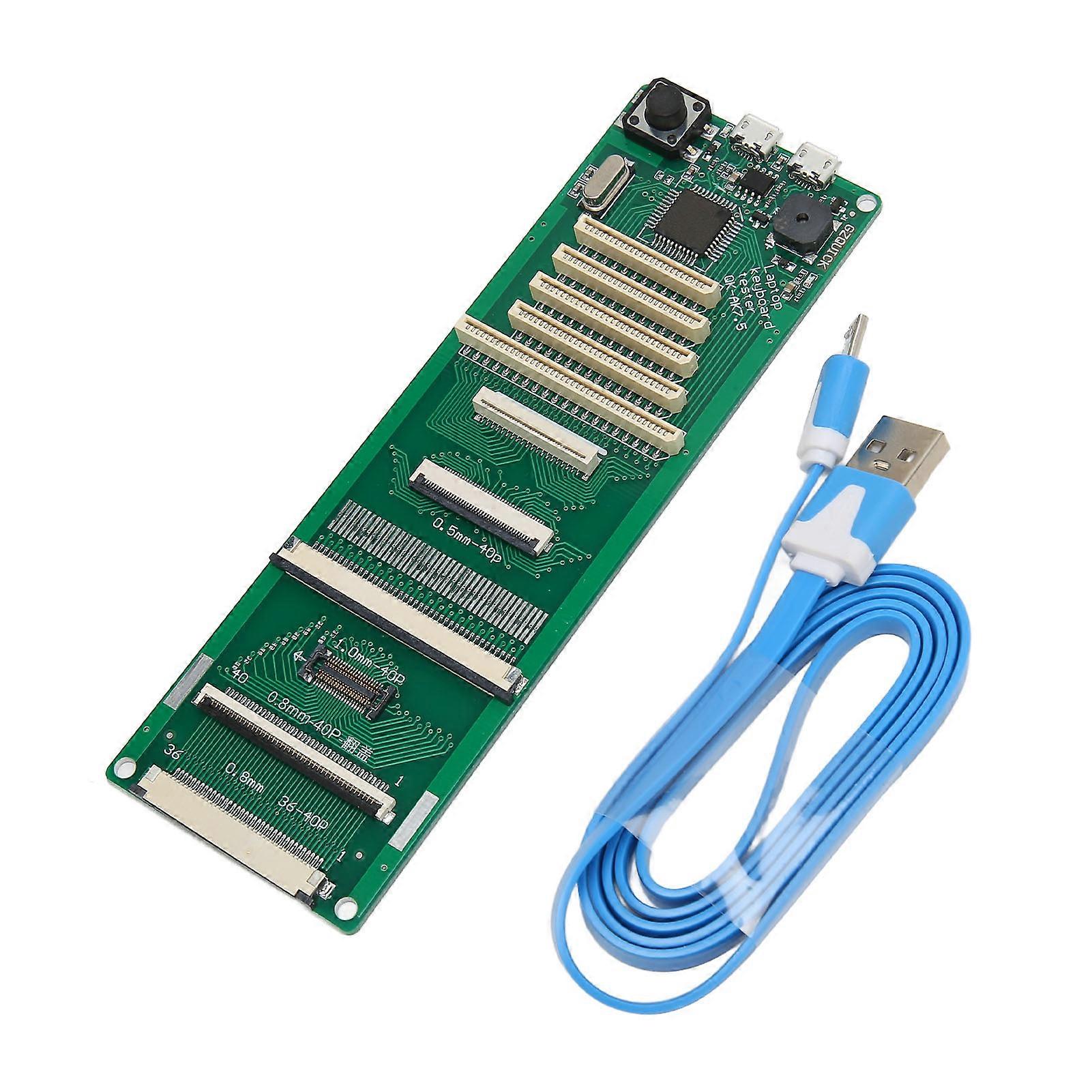 Laptop Keyboard Tester Universal USB Interface Laptop Testing Device with Cable for All Laptop Keyboards