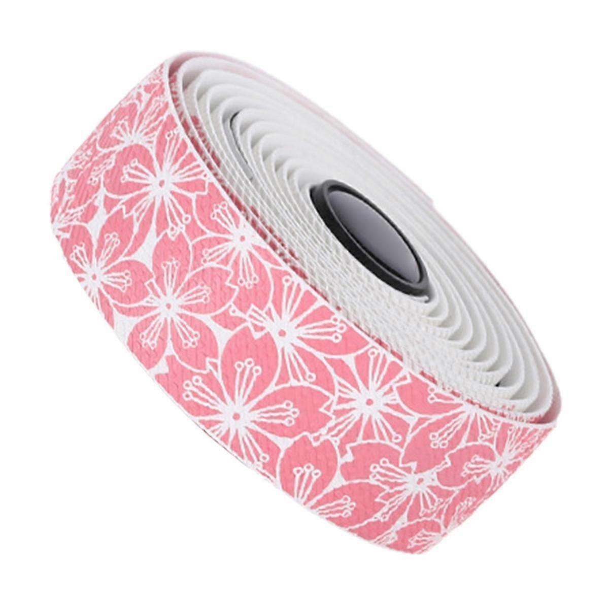 Bicycle Handlebar Tape Road Bike Handlebar Tape Shockproof Shock-Absorbing Wear- Sweat-Absorbent Pi
