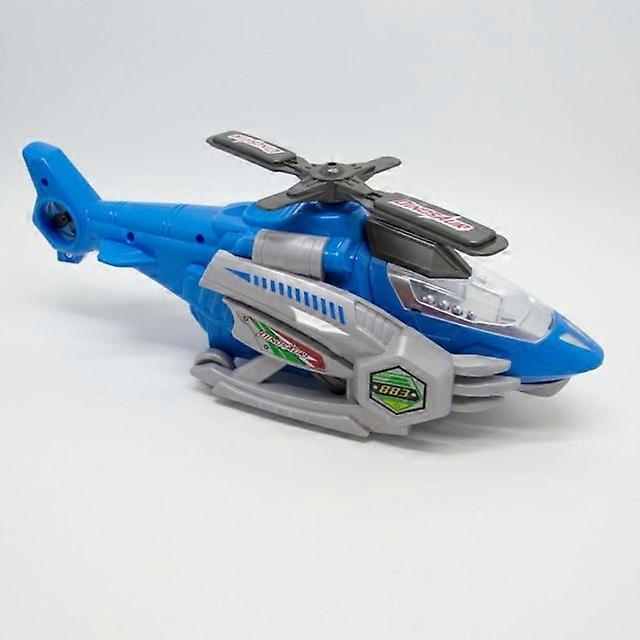Durable Electric Plane Toy Music and Light Automatic Airplane Dinosaur Aircraft Toy Deformation
