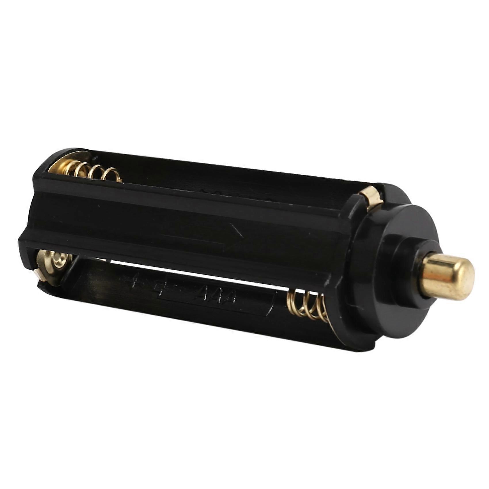 Ny 1 stk. rør + 1 stk. AAA-batteriholder for lommelyktlampe