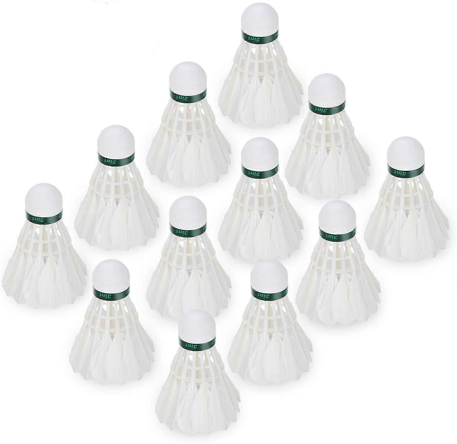 Badminton Shuttlecocks Stability Durability, Training Badminton 12pcs