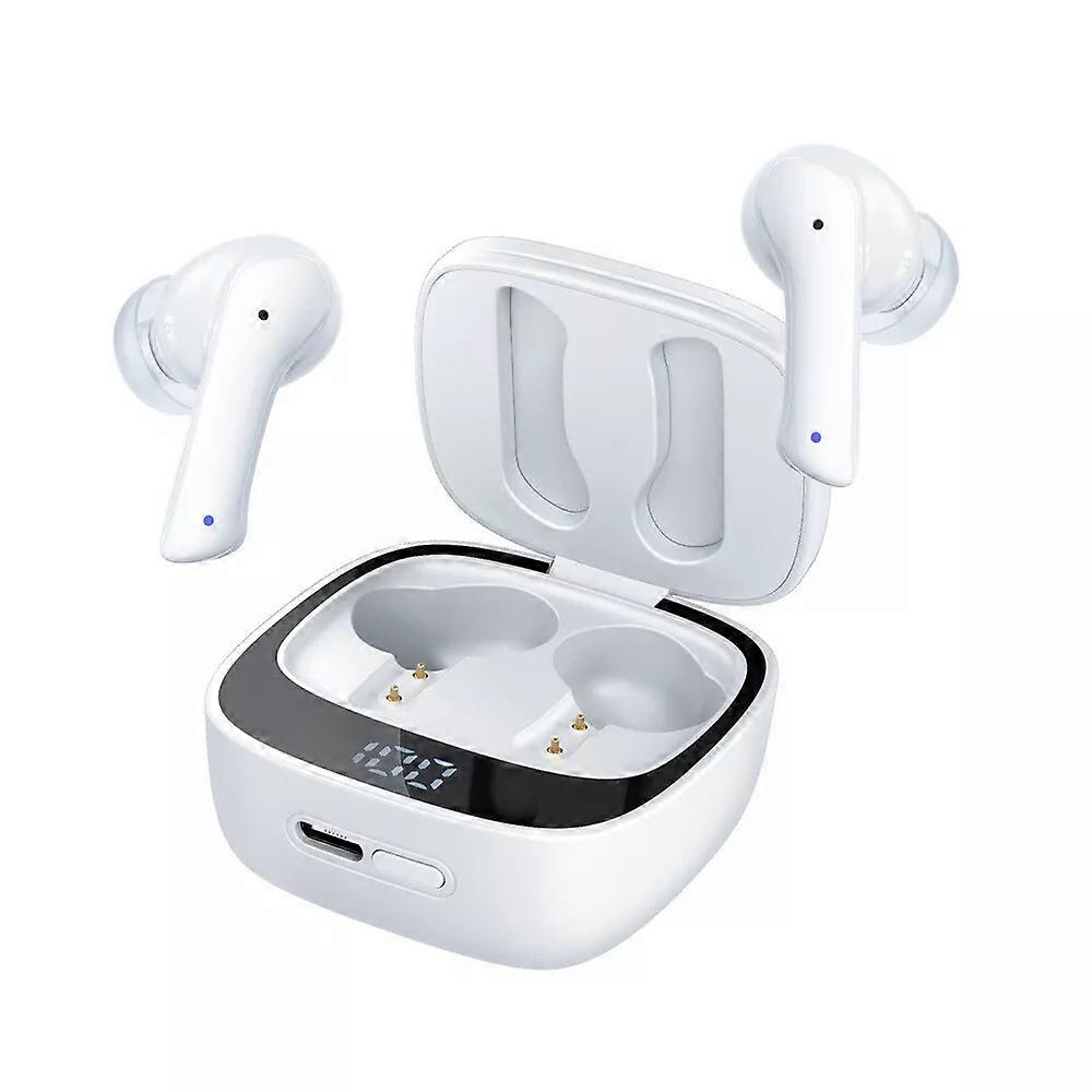 Groovz True Wireless Earbuds, 2024 New Wireless in-Ear Noise Reduction Earbuds