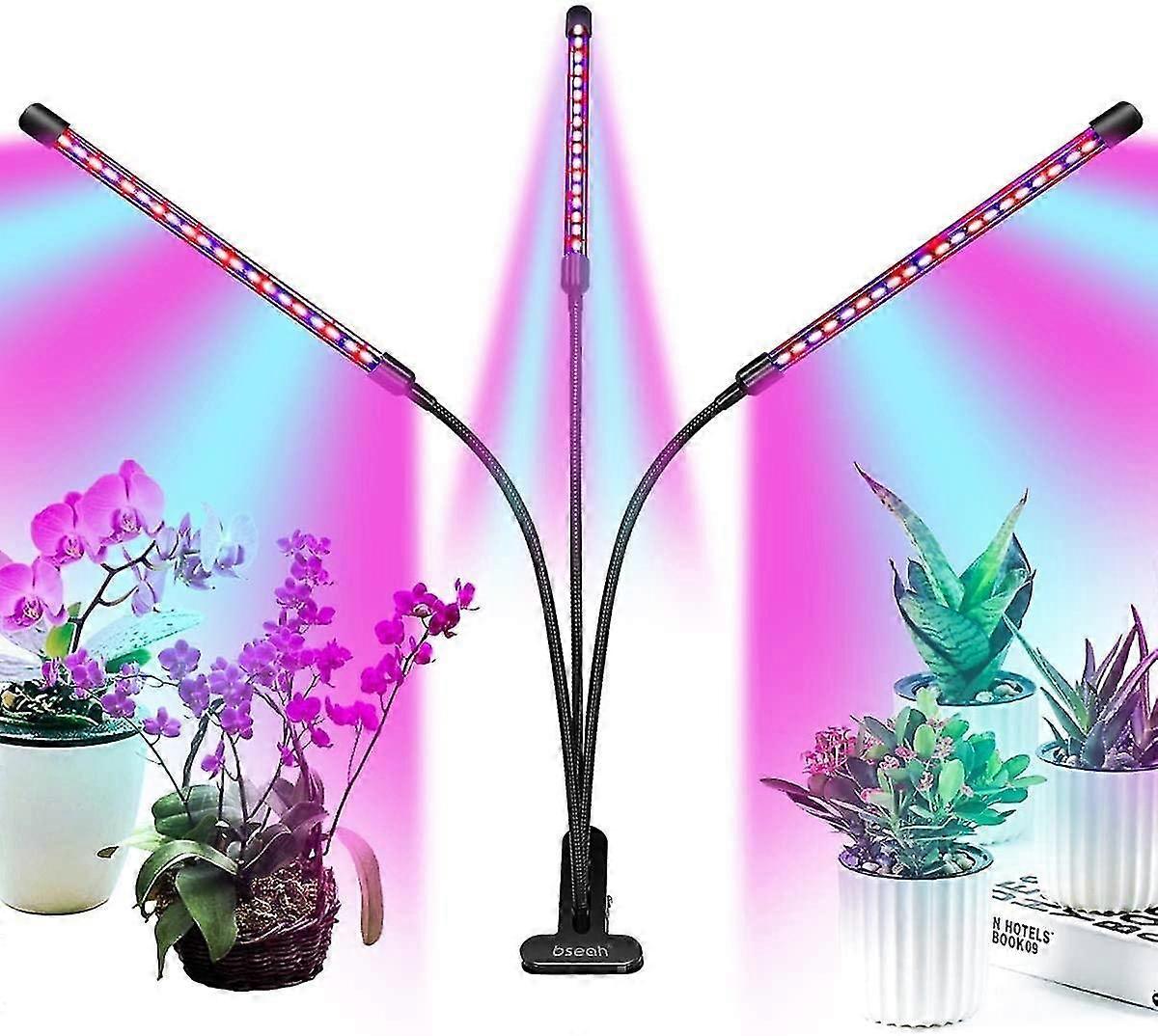 Indoor Plant Grow Light Plant Light, Automatic Switch Bulb With 3/9/12 Hour Timer
