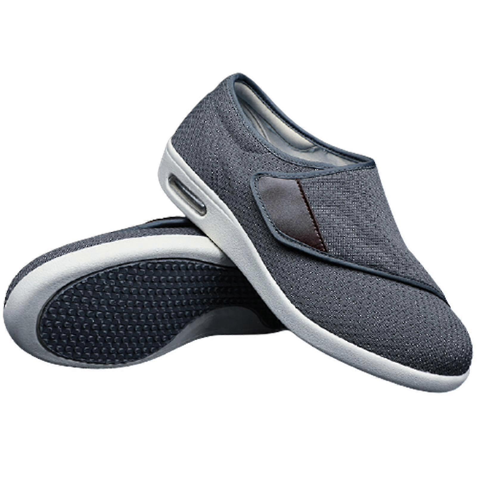 Wide Adjusting Soft Comfortable Shoes Orthopedic Walking Shoes For The Old Breathable Hook-and-loop Design Shoes