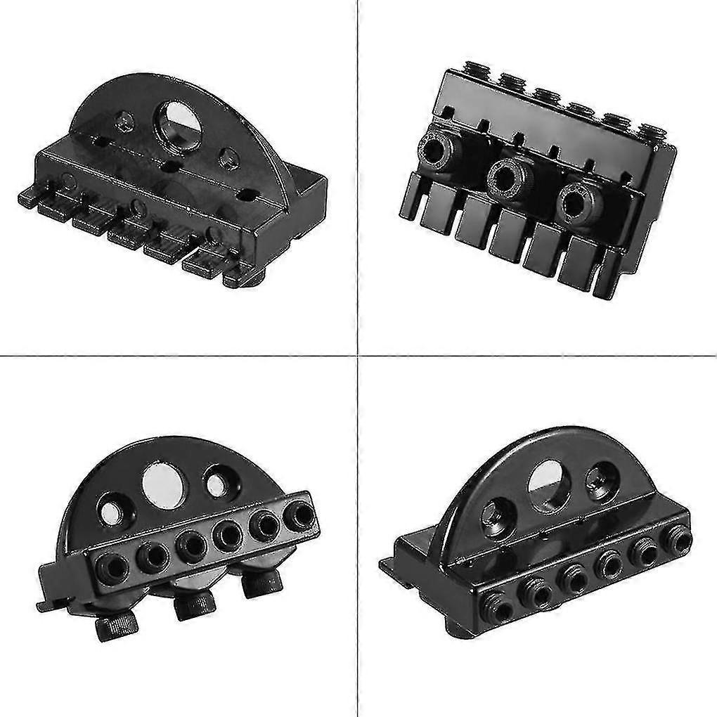 2024 6-string Guitar Strings Lock Nut Set Headless Electric Guitar String Locking Nut Set Guitar Bridge