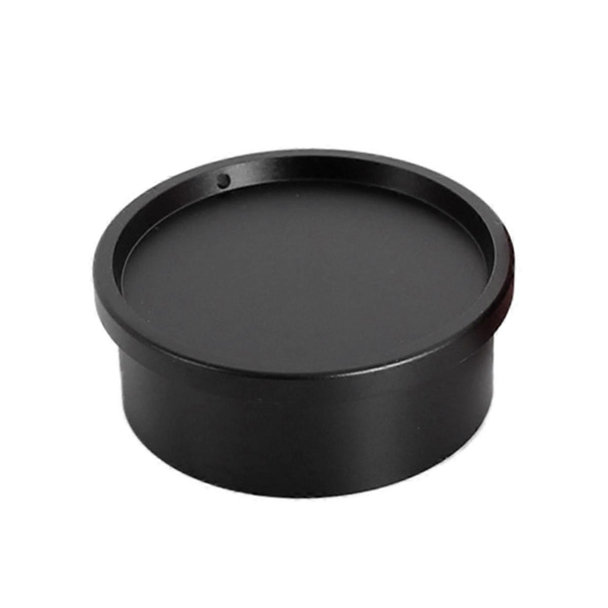 Totalmente Metal Telescópio Lente Dust Cap Cap Proteção 2 polegadas para Astrofotografia Preto