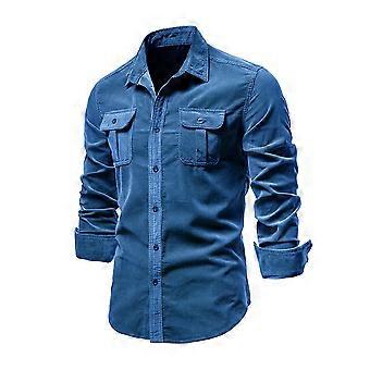 Mavi Men Button Up Corduroy Shirt Mavi Livia Aloe Corduroy Button