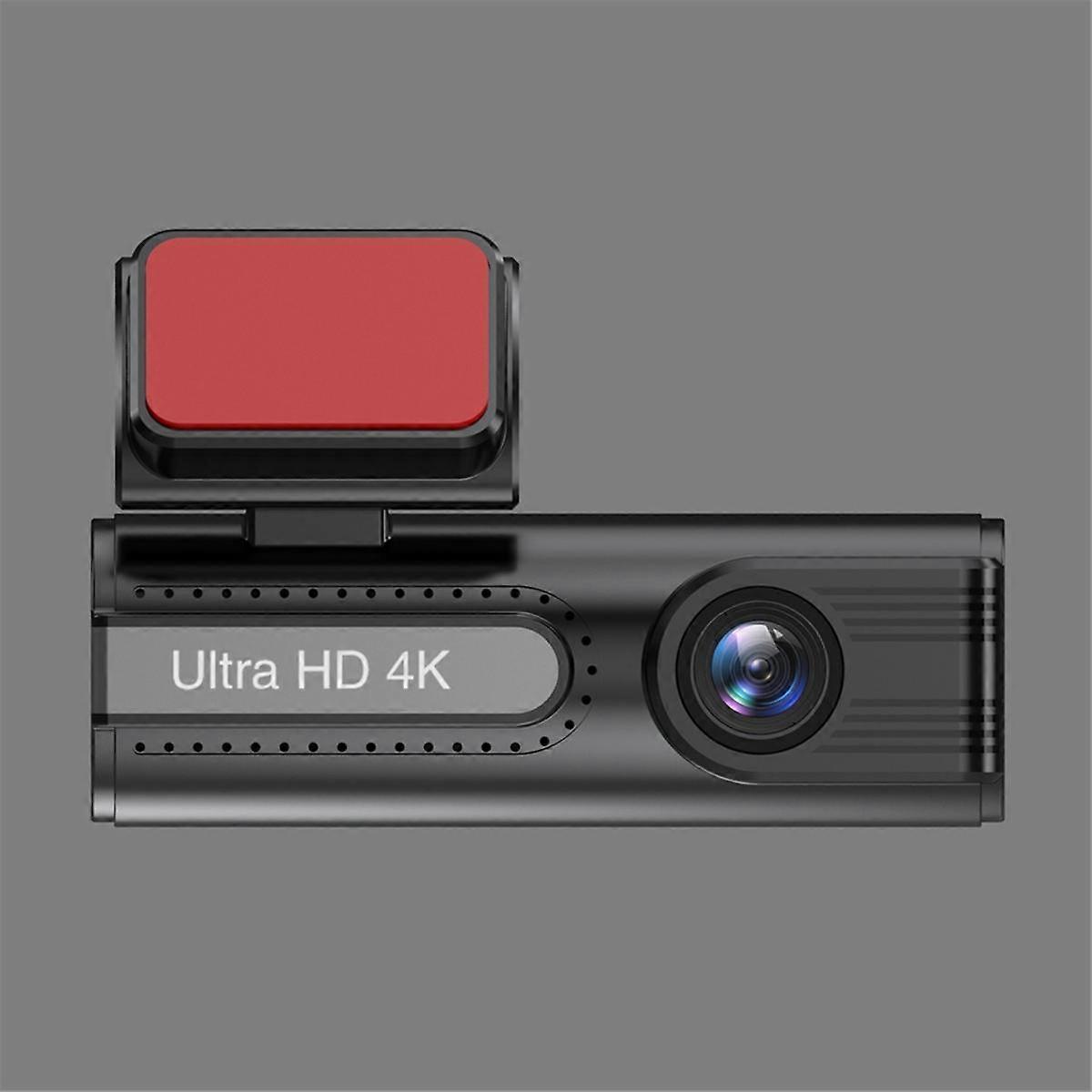 V21 Driving Recorder HD 4K Night Vision Front & Rear Dual Lens WiFi Connection Tracking Without GPS