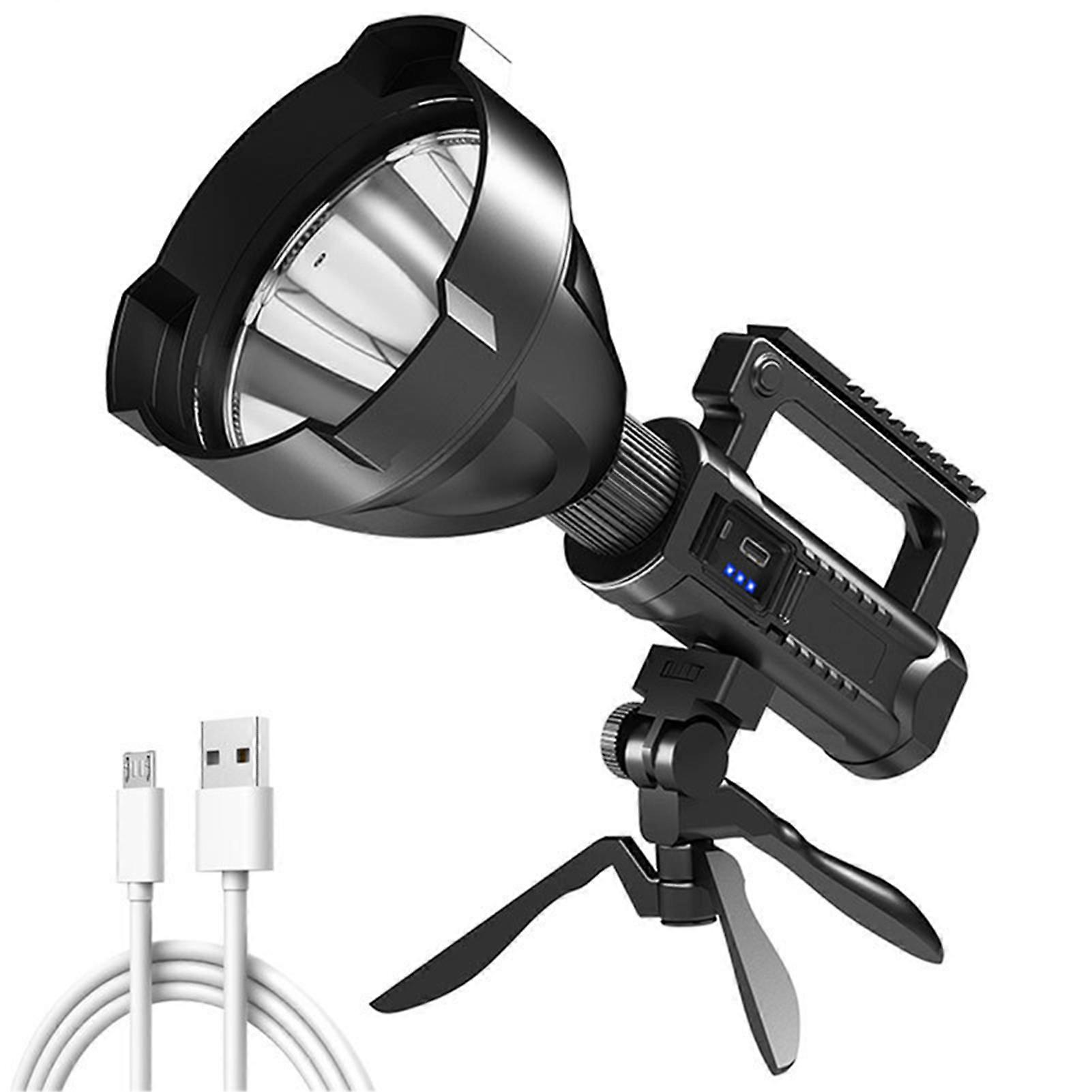 Long Range LED Flashlight Torch Shape Outdoor Multifunctional Flashlight for Outdoor Camping Emergencies