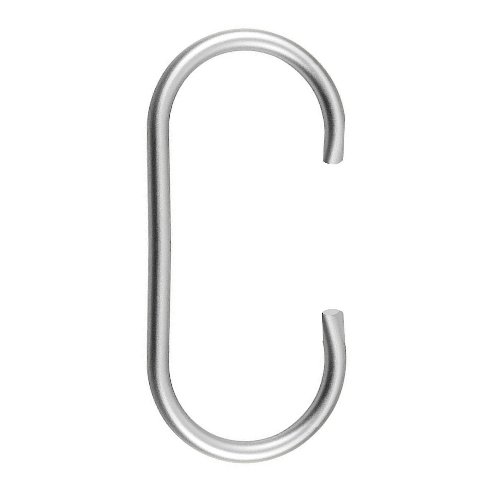 Safety Buckle S Shaped Hooks Easy Installation Hanger Hooks for Pots Pans Plants Bags Cups