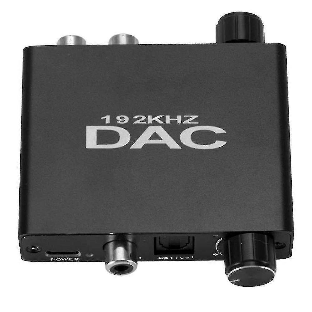 Optical Fiber Conversion Analog Digital Dac Audio Converter 192khz