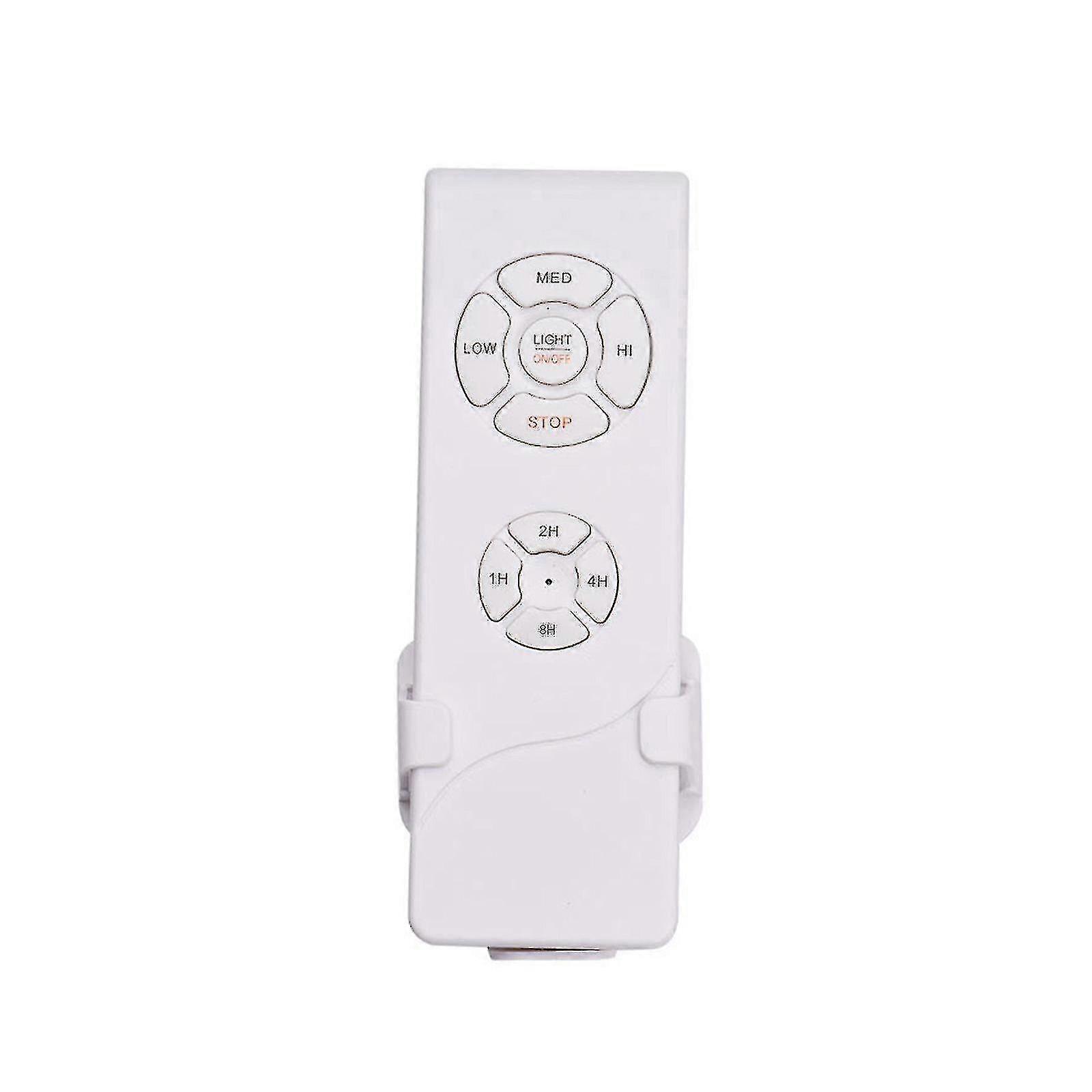 Remote Control For Fan Lamp Light On/off Wind Speed Control 1/2/4h Timer