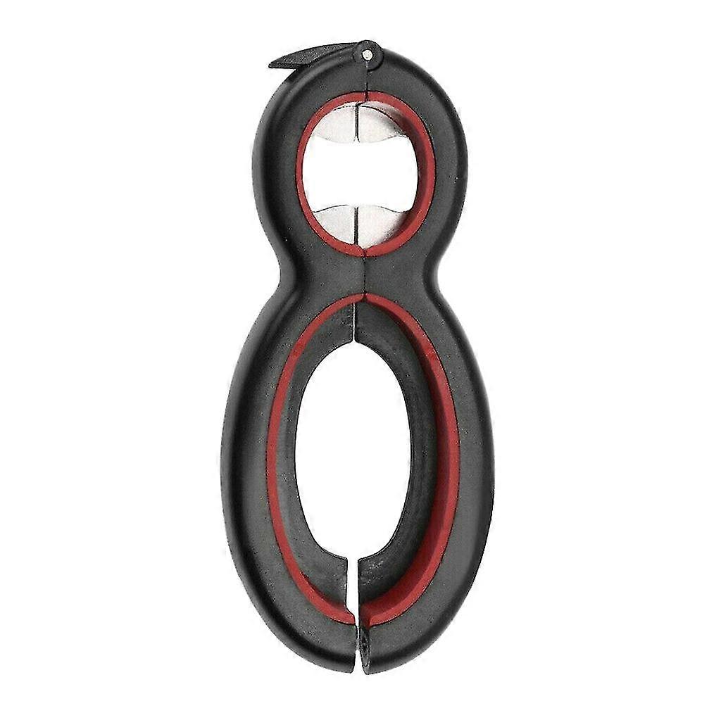 Six In One Multi-function Can Opener Plastic Bottle Opener Kitchen Gadget