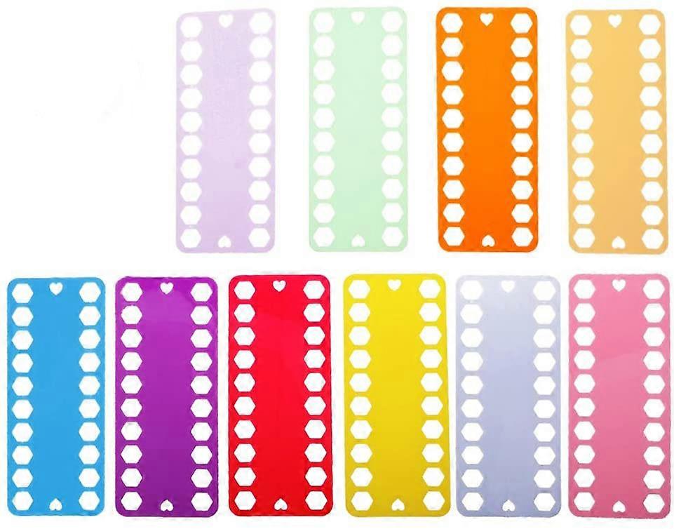 Embroidery Floss Organizer,10Pcs Plastic Cross Stitch Thread Holder Storage Tool Needlework