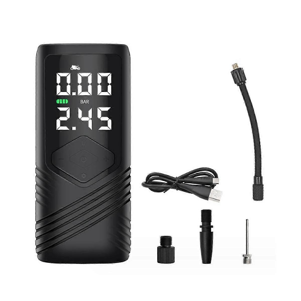Car Tire Pump Auto Tyre Inflator Compressor for Motorcycle Bicycle 2500MA 12V Portable Digital Inflatable Air Pump