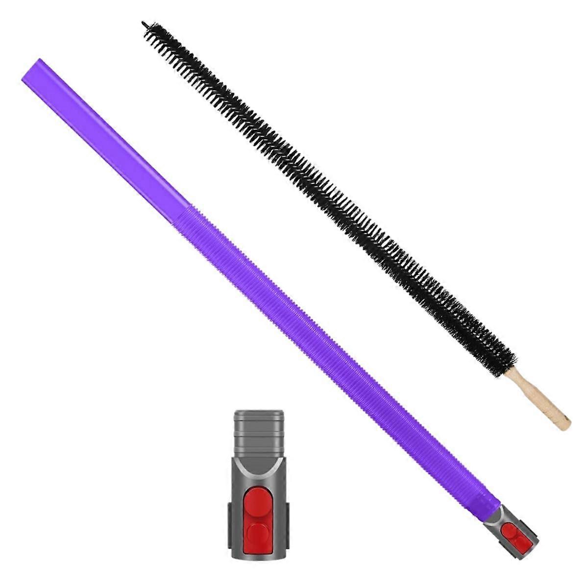 Dryer Vent Cleaner Kit & Dryer Lint Brush for V7 V8 V10 V11 V12 V15, Flexible Dryer Lint Remover Ho