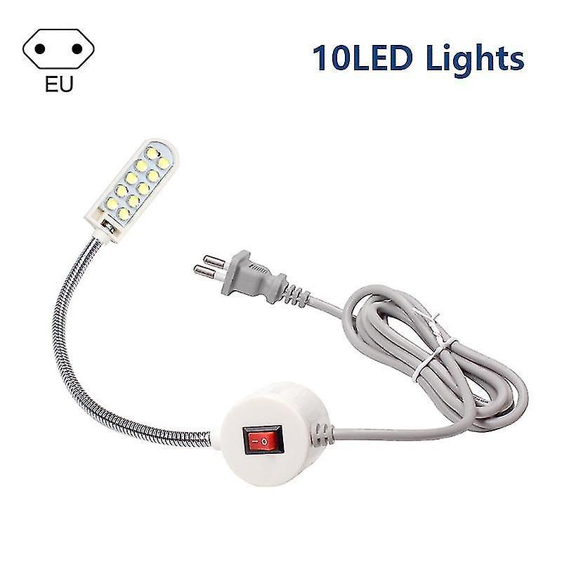 Fluorescent Tubes Industrial Lighting Led Sewing Machine Magnetic Mounting Base Gooseneck Lamp