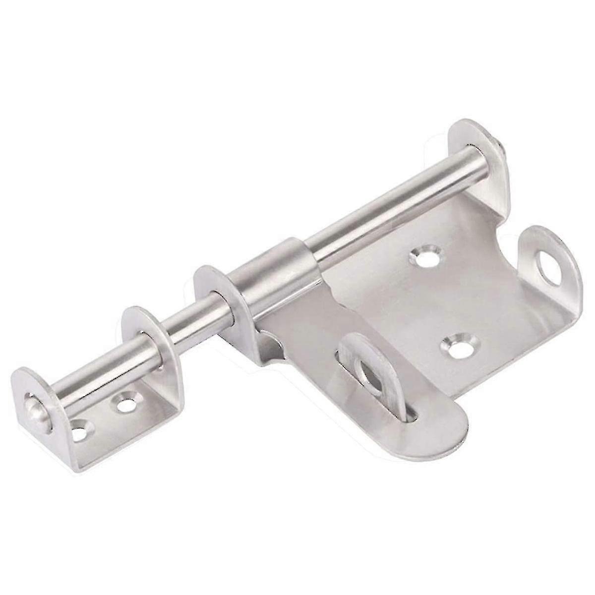 Serratura per porta scorrevole in acciaio inox con foro per lucchetto G L