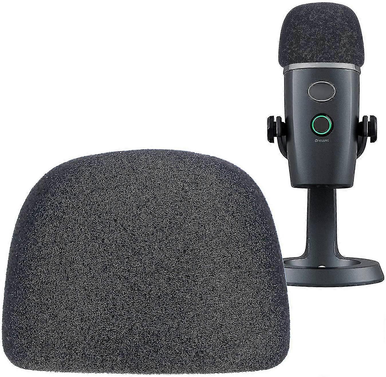 Microphone Foam Windscreen - Mic Wind Cover Pop Filter Foam Cover