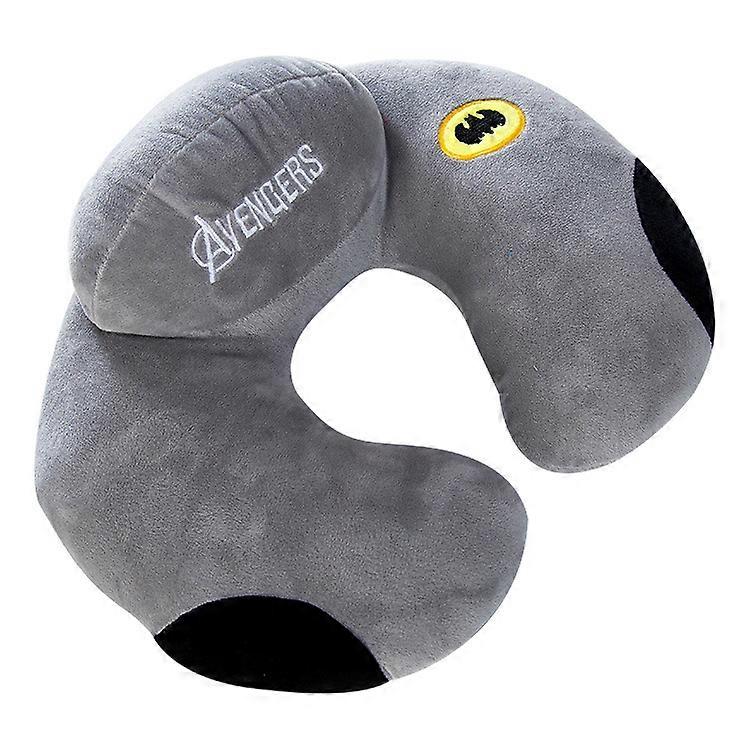 Memory Foam U Shape Pillows, Travel Pillows, Travel Cushion Supports Head, Neck and Chin for Maximum Comfort, Gray