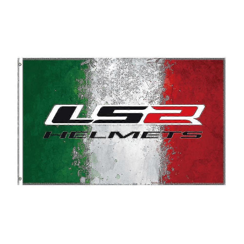 Born Pretty 3x5 ls2s vlajka polyester tištěné příslušenství pro motocykly banner pro dekor